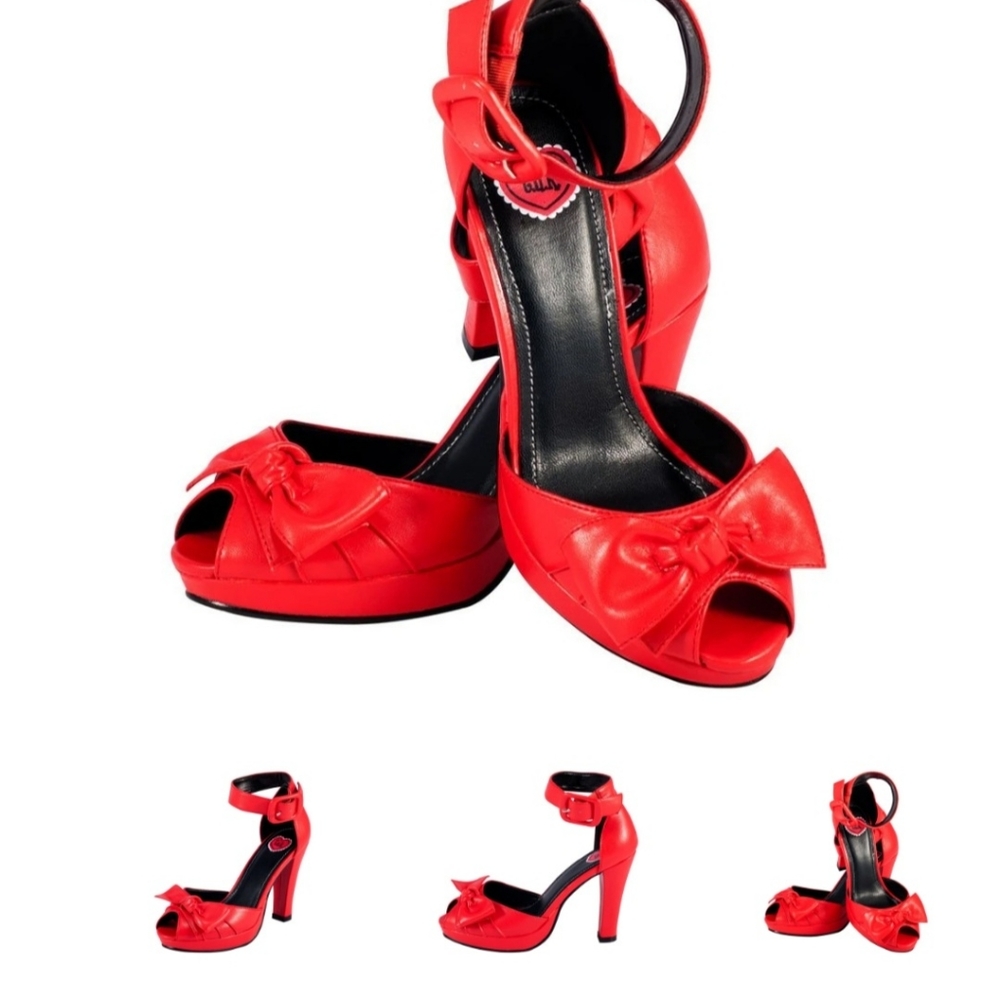 T.U.K. Womens Red sized 10